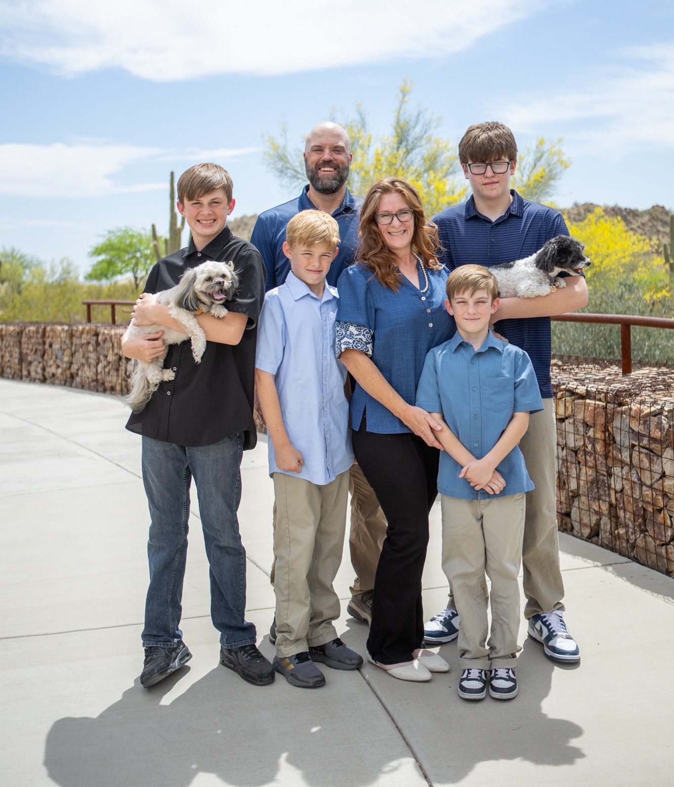 Alicia and her family